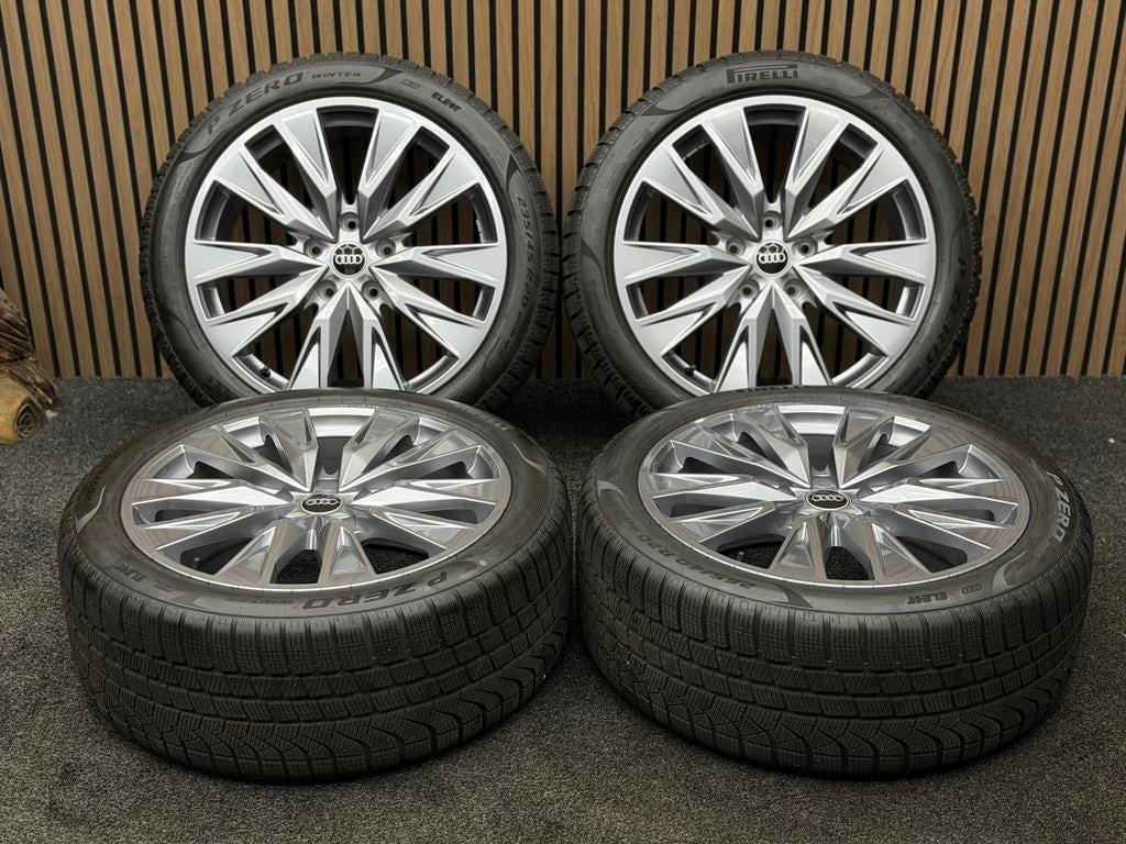 ZGAN! Originele 20 inch Audi A6 S6 85E 2025 5x130 Pirelli RO, Auto-onderdelen, Banden en Velgen, Ophalen, ., Banden en Velgen