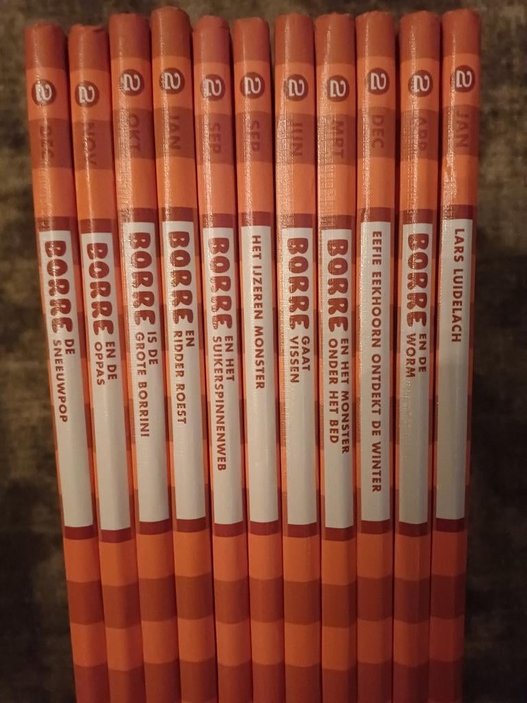 11 Borre Educatief Boekjes -, Ophalen of Verzenden, Zo goed als nieuw, Fictie algemeen