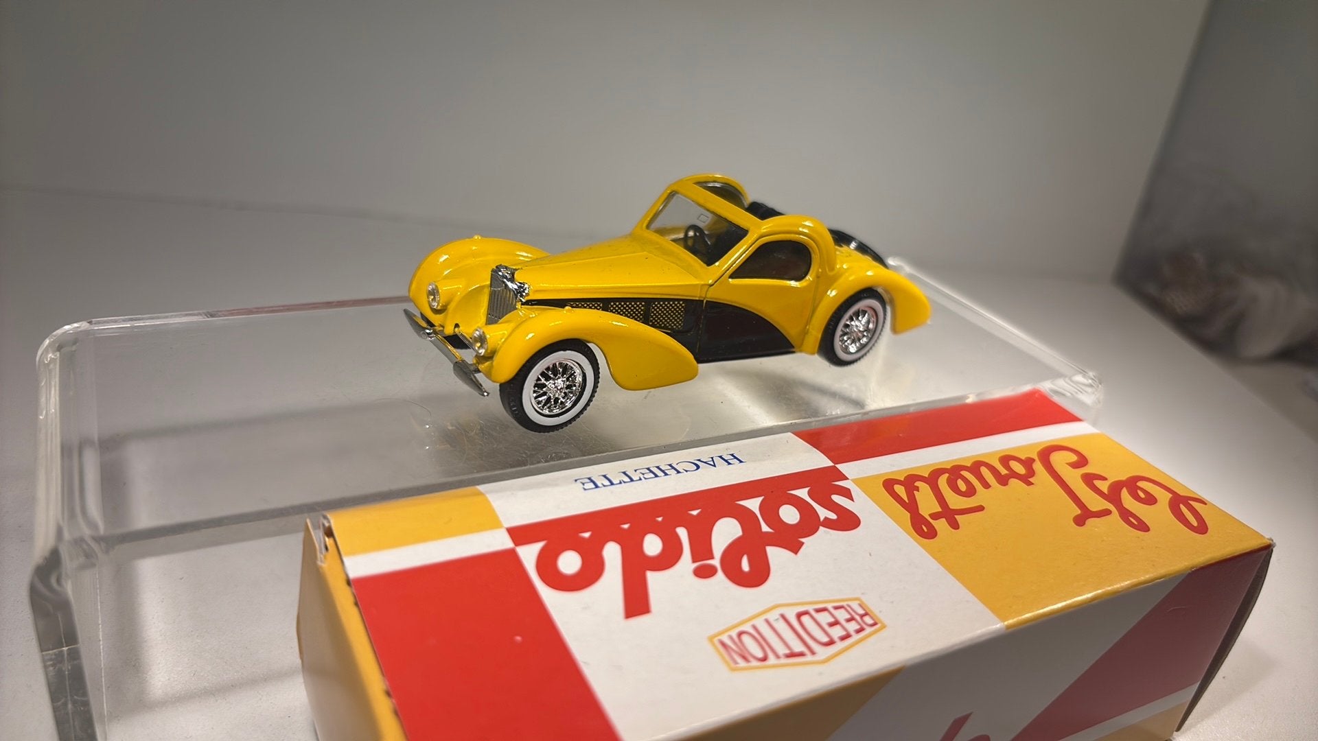 Bugatti 57s Atlantic 1939 solido 1.43, Ophalen of Verzenden, A, A, A