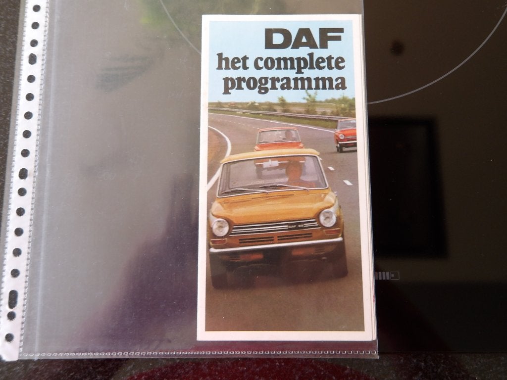DAF: Het complete programma - Originele brochure, Boeken, Ophalen of Verzenden, Zo goed als nieuw, Algemeen