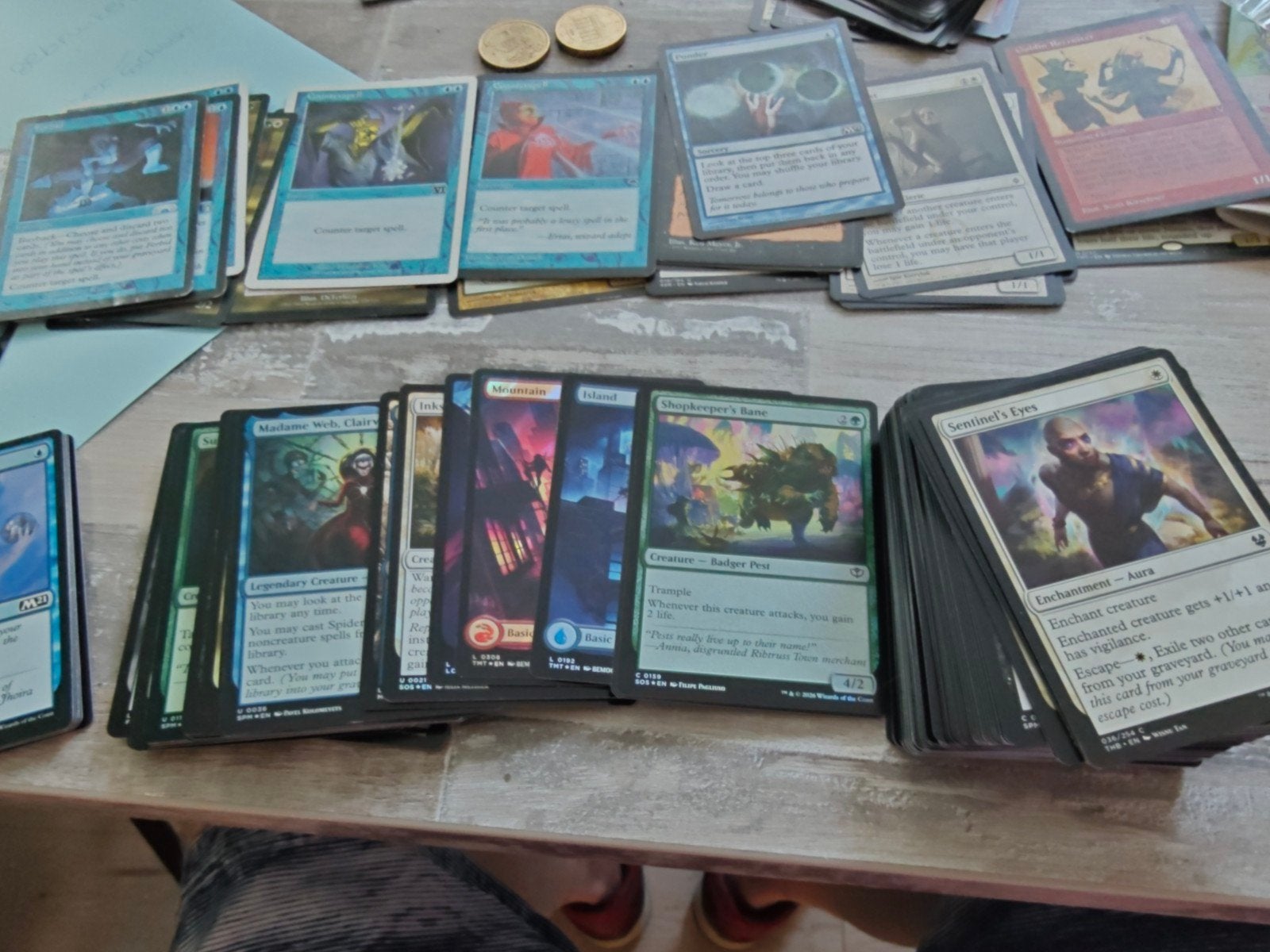 Magic: The Gathering Kaarten Collectie - Diverse Sets, Ophalen of Verzenden, Gebruikt, Meerdere kaarten