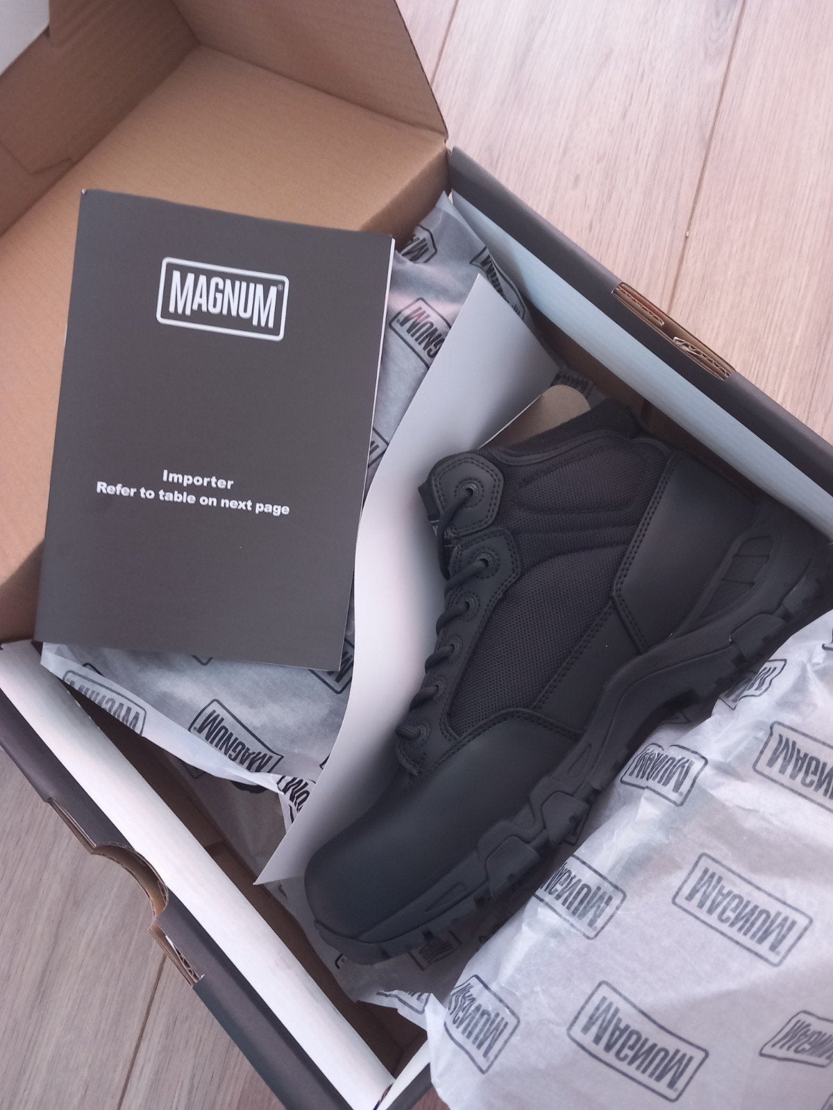 Magnum Viper Pro 5.0 EN+ Waterproof Werkschoenen Maat 43, Zwart, Nieuw, Ophalen of Verzenden, Magnum
