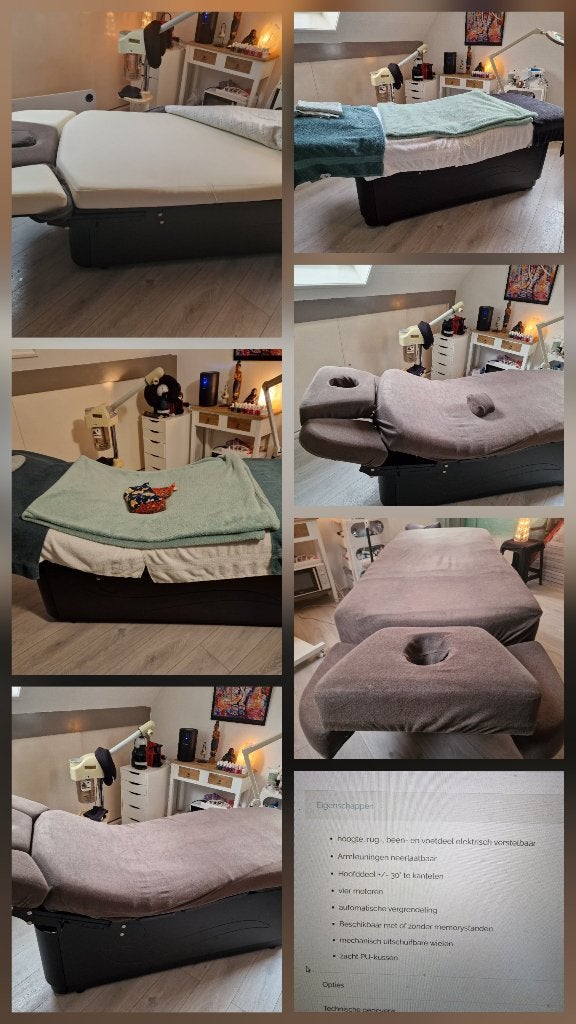 Wellness massage- en behandelbank Gharini, Ophalen, Zo goed als nieuw, Lichaamsverzorging