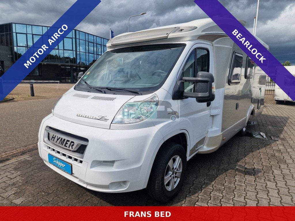 Hymer T 654 Cl exclusive line 2010 (bj 2010), Caravans en Kamperen, Campers, Ringverwarming, Overige brandstoffen, 6 tot 7 meter