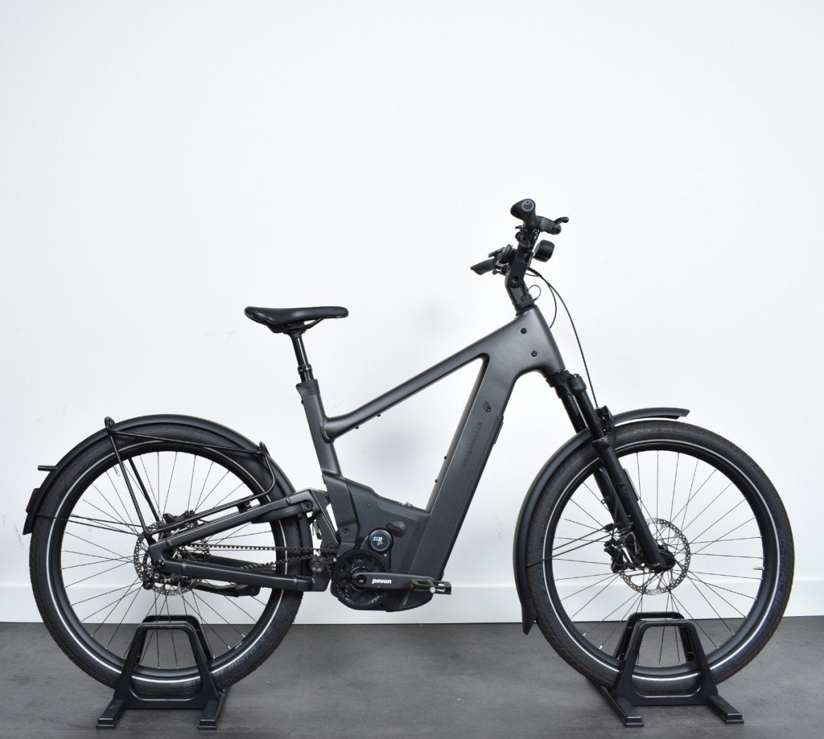 Riese & Müller Delite5 GT Pinion ex-demo 500km Stone Grey, Fietsen en Brommers, Gebruikt, -, -, 51 tot 55 cm