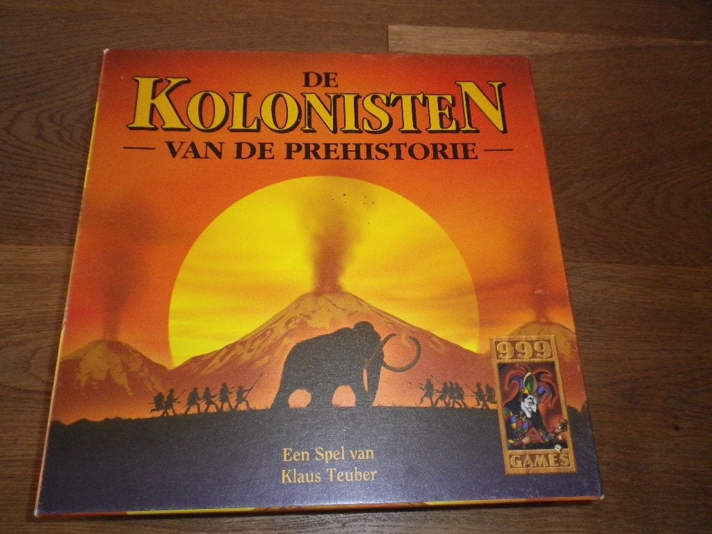 Kolonisten van de prehistorie, Hobby en Vrije tijd, Ophalen, Zo goed als nieuw, 999 Games