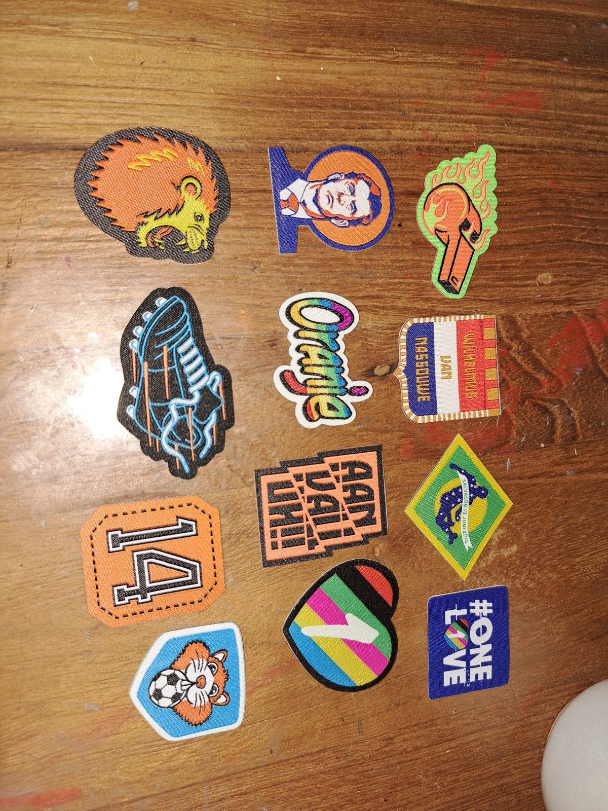 Diverse sticker/Patches - Voetbal & Oranje, Ophalen of Verzenden, Nieuw, Overige binnenlandse clubs, Poster, Plaatje of Sticker