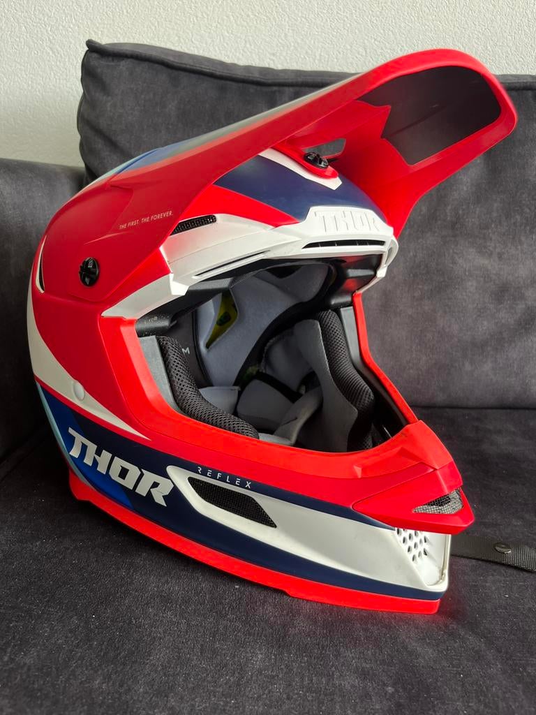 Thor crosshelm maat L, Motoren, Ophalen of Verzenden, Tweedehands, Offroadhelm, Overige merken