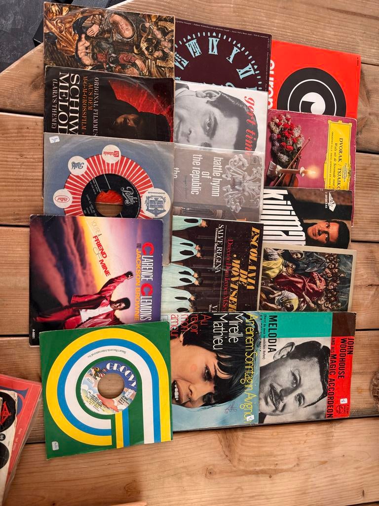 Grote collectie 7 inch singles - Diverse genres en artiesten, Ophalen of Verzenden, Gebruikt, Pop