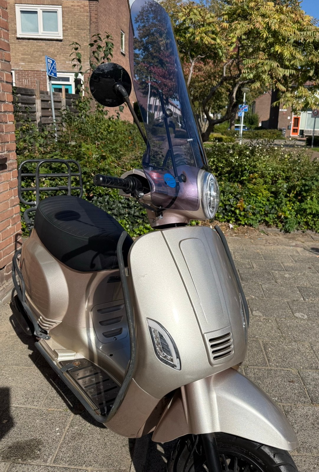 Senzo RivaLux S Champagne, Zo goed als nieuw, Benzine, Ophalen, Overige merken