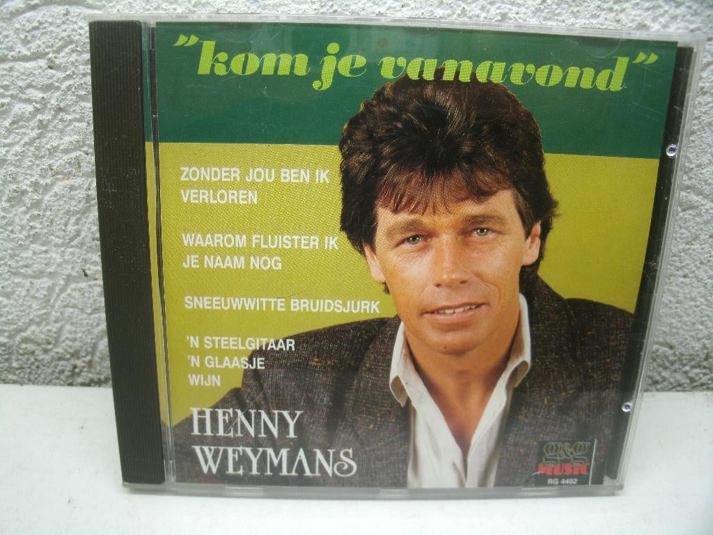 cd 95 henny weymans kom je vanavond oa een meisje voor altij, Ophalen of Verzenden, Zo goed als nieuw, Levenslied of Smartlap