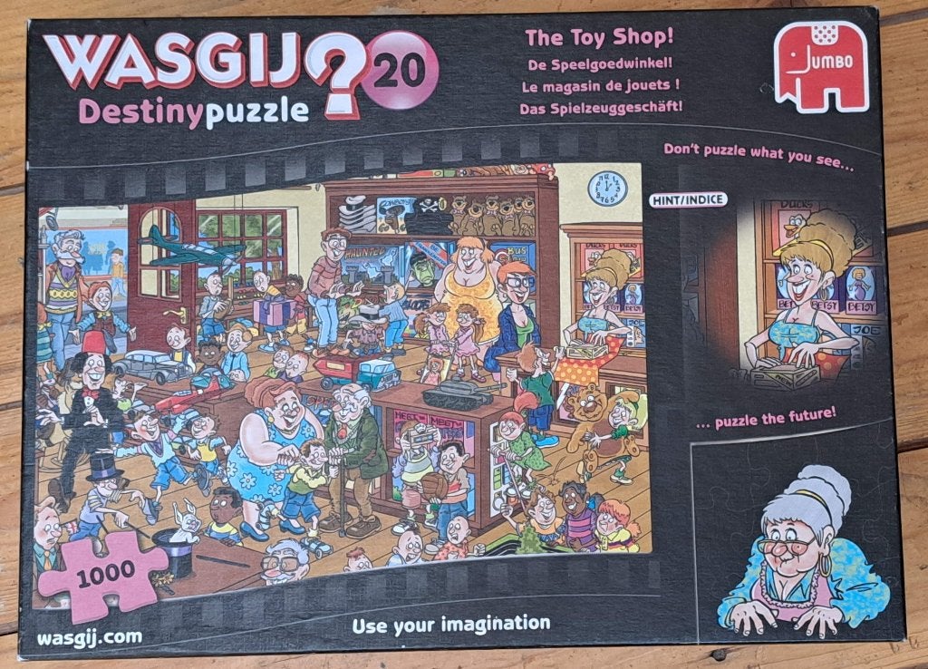 Wasgij puzzel Destiny 20, Ophalen of Verzenden, 500 t/m 1500 stukjes, Zo goed als nieuw, Legpuzzel