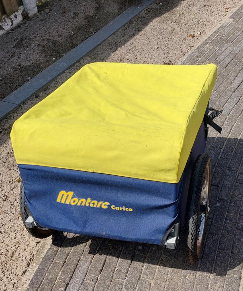 Montare Carico fietsaanhanger - Bagagekar, Ophalen, Gebruikt, Bagagekar, Montare Carico
