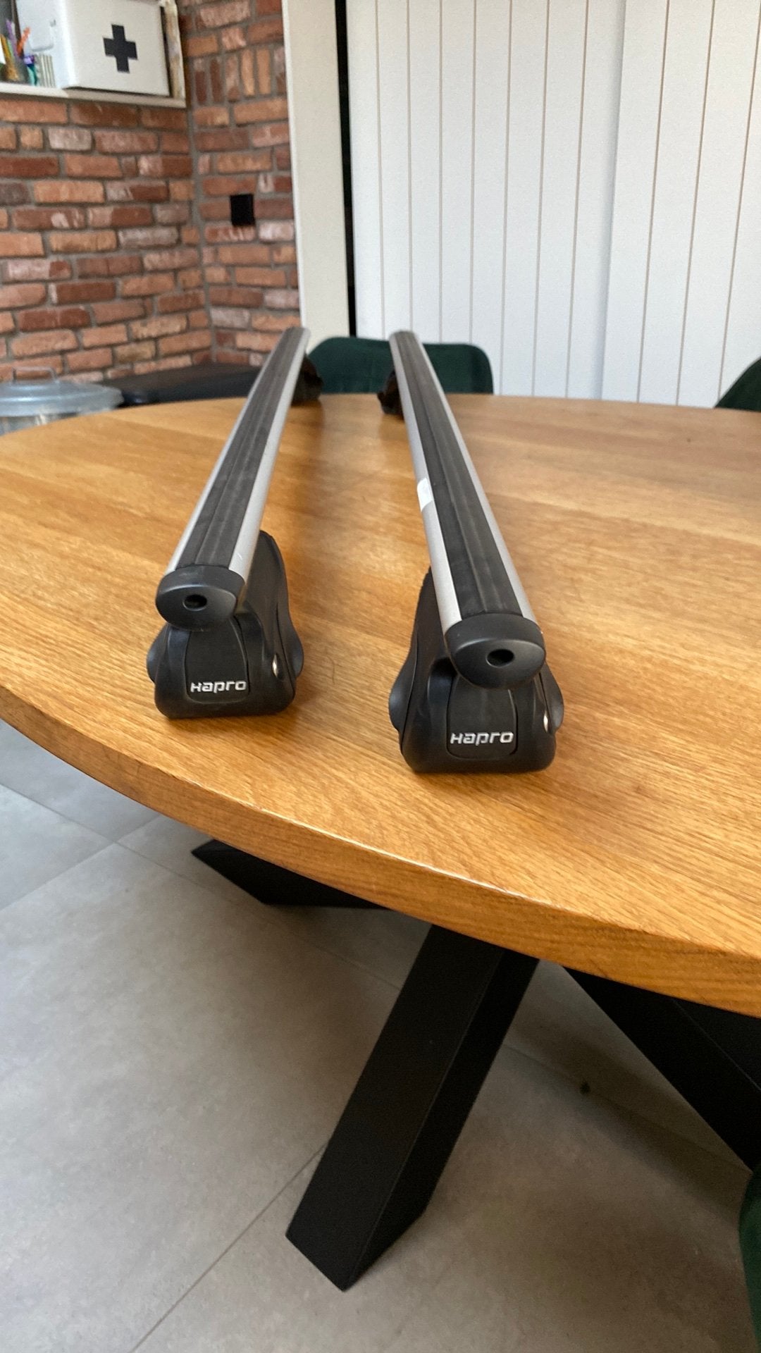Hapro Cronos aluminium 125 dakdragers, Auto diversen, Dakdragers, Ophalen, Gebruikt