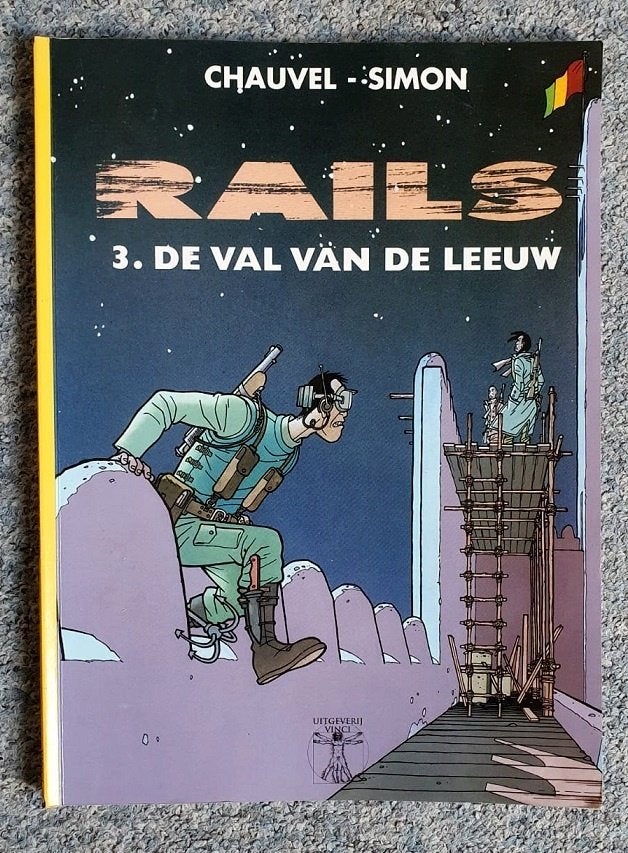 Stripboek Rails - Deel 3 - De val van de Leeuw, Eén stripboek, Ophalen, Gelezen