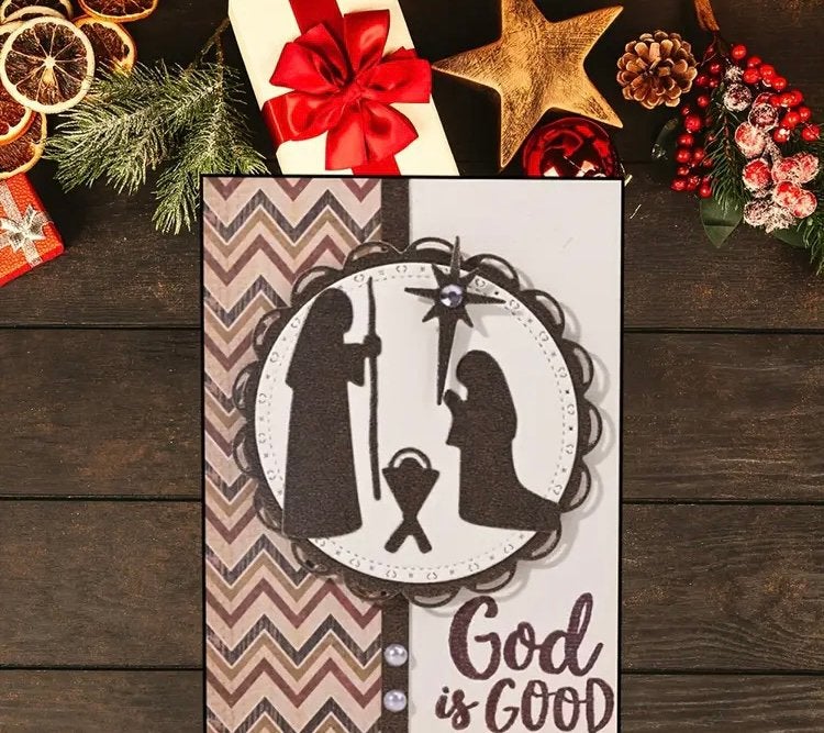 Snijmallen: kersttafereel NIEUW!, Ophalen of Verzenden, Nieuw, Kerst, Pons of Mal