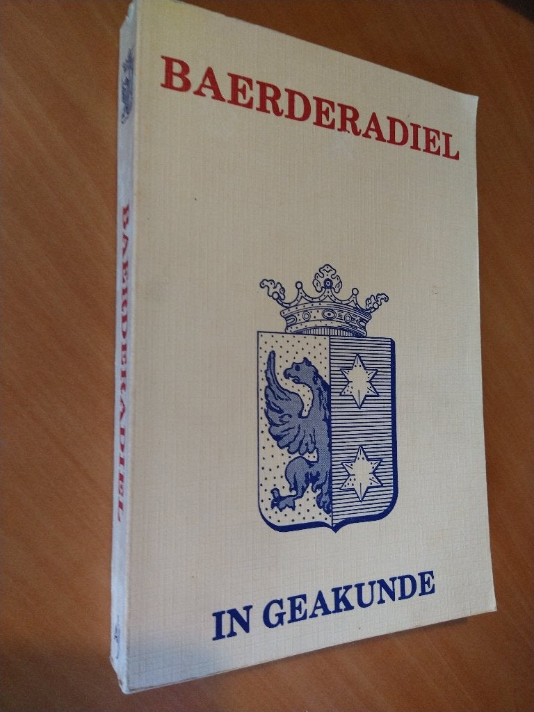 Baerderadiel in geakunde, Boeken, Ophalen of Verzenden, Gelezen