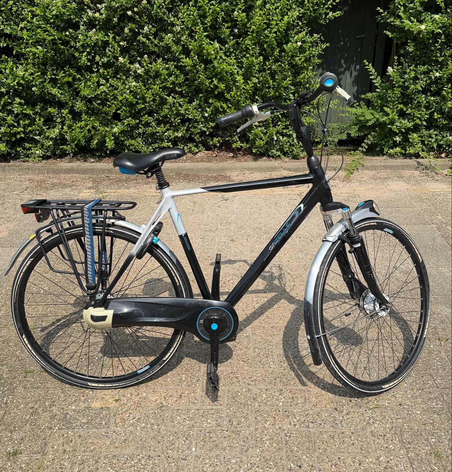 Gazelle Eclipse Limited Edition herenfiets H57, Ophalen, Gebruikt, Versnellingen, 57 tot 61 cm