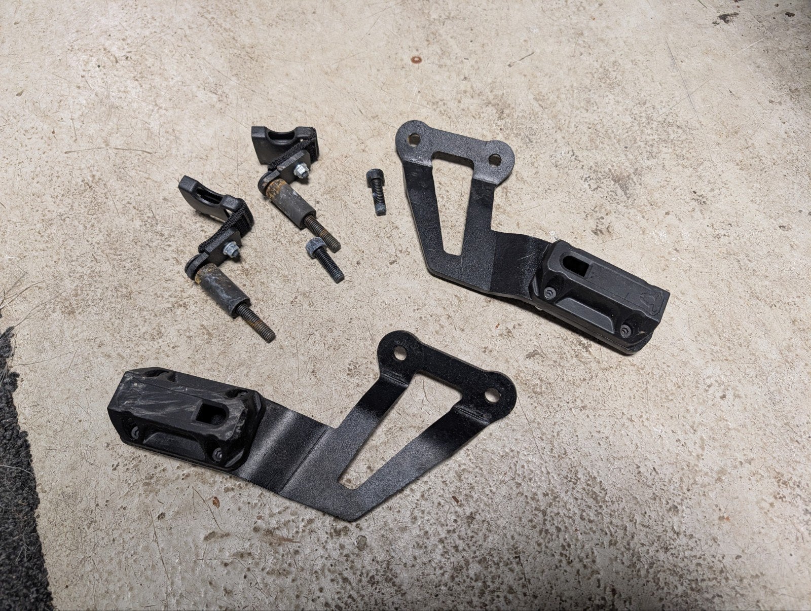 SW-Motech bevestiging voor achtertassen Yamaha MT-09 Gen2, Ophalen of Verzenden, Gebruikt