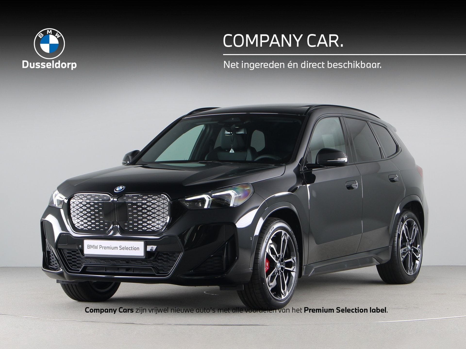 BMW iX1 eDrive20 67 kWh M Sport Edition (bj 2026, automaat), 514 km, Met garantie (alle), 24 min, Zwart