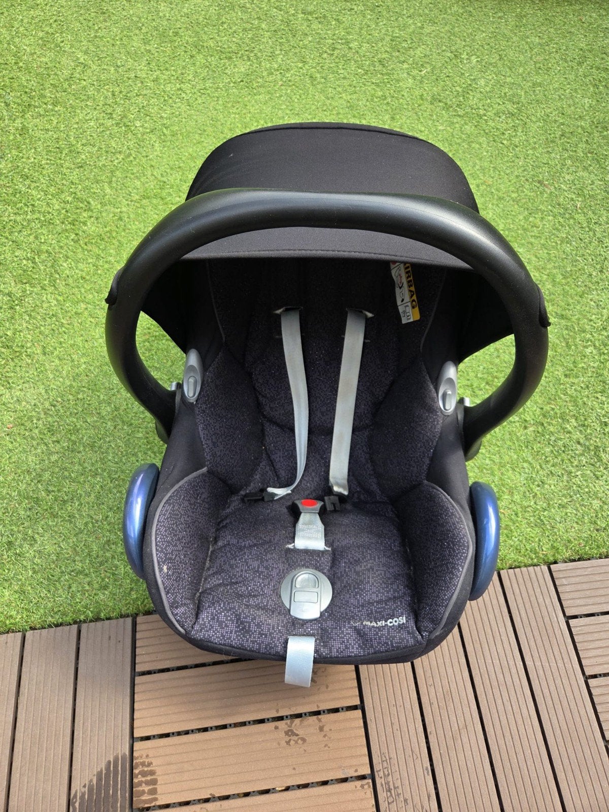 Maxi-Cosi autostoel met EasyBase (gordelbevestiging), Kinderen en Baby's, Autostoeltjes, Ophalen, 0 t/m 13 kg, Maxi-Cosi, Gebruikt