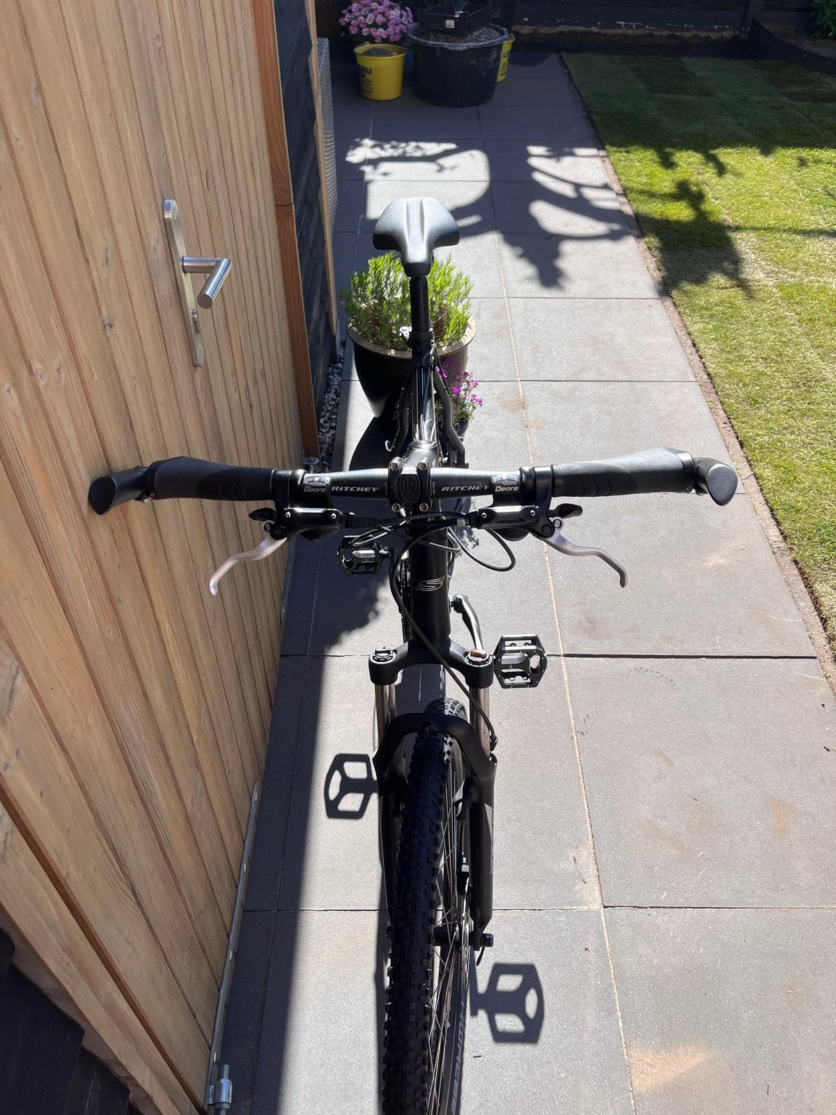 Zwarte sensa catena, Fietsen en Brommers, Fietsen | Mountainbikes en ATB, Gebruikt, Hardtail, Heren, Schijfrem