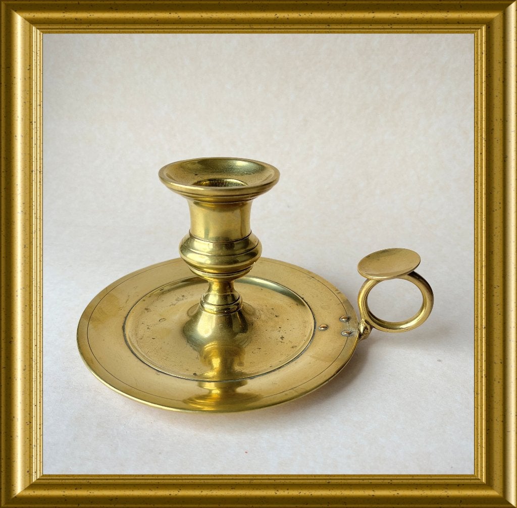 Oude zware koperen blaker, Ophalen of Verzenden, Koper of Brons