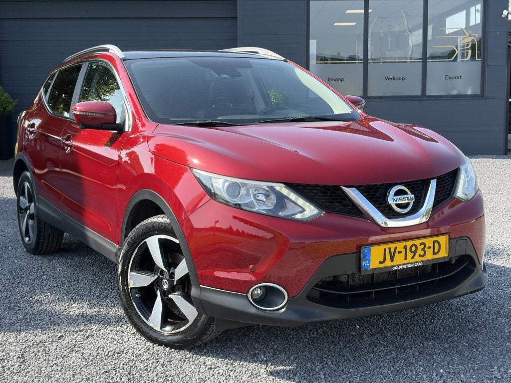 Nissan Qashqai 1.2 N-Connecta 360°Camera,Pano,Trekhaak,Navi, Auto's, Voorwielaandrijving, Stof, Gebruikt, Euro 6