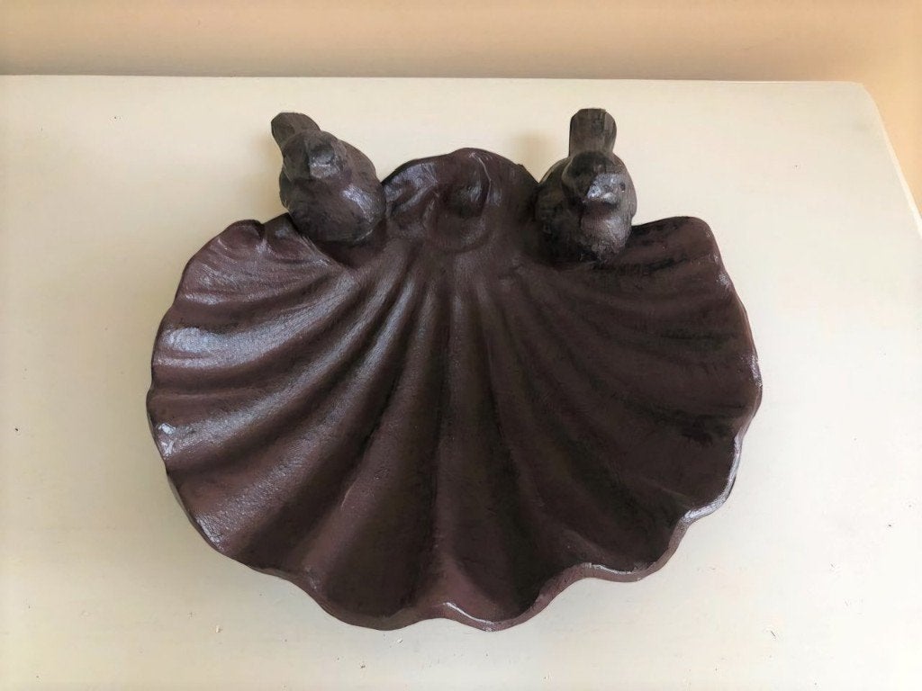 vogelbadje / voederplaats gietijzer, Verzenden, Nieuw