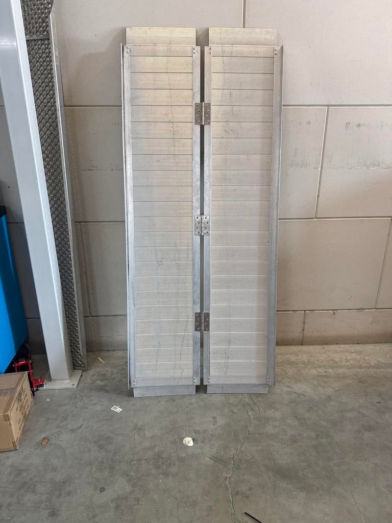 Opvouwbare Rijplaten - Aluminium, Doe-het-zelf en Verbouw, Ophalen of Verzenden, Gebruikt