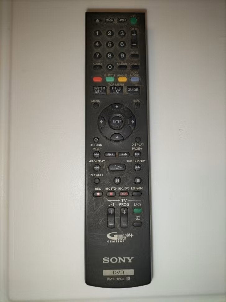 Originele Sony RMT-D247P Afstandsbediening DVD/HDD Recorder, Ophalen of Verzenden, Dvd