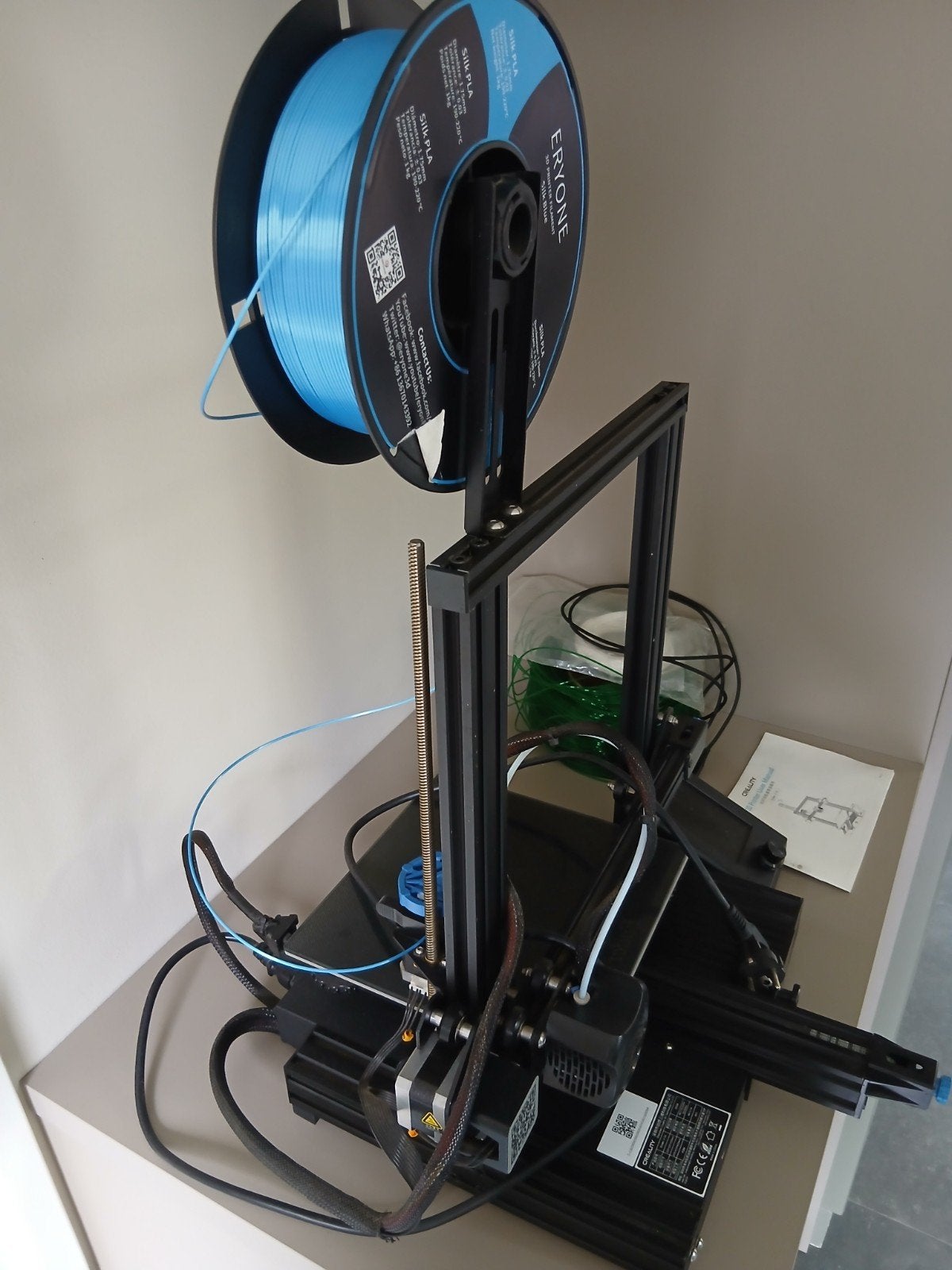 Creality Ender-3 V2 3D-printer met filament, Ophalen, Gebruikt, Filament, Creality