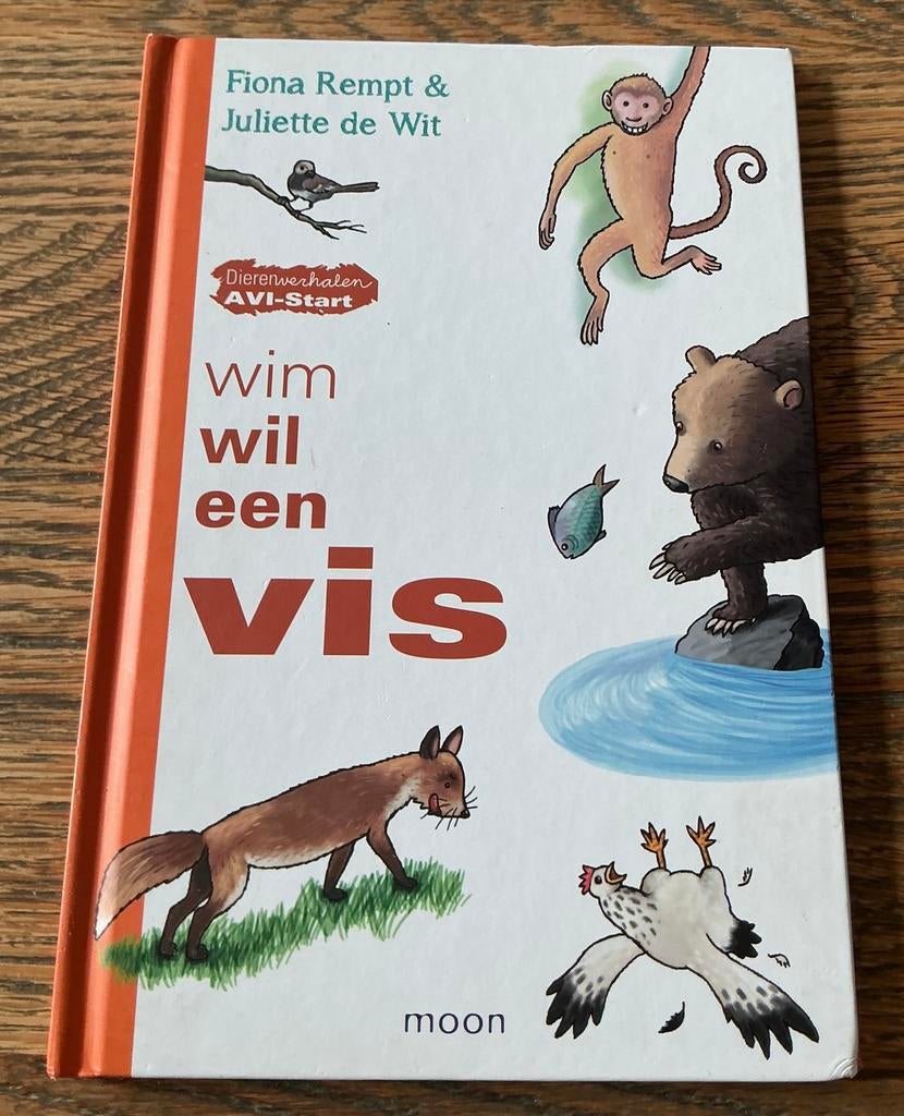 AVI-START Wim wil een Vis  (Dierenverhalen ), Ophalen of Verzenden, Zo goed als nieuw, Fictie algemeen