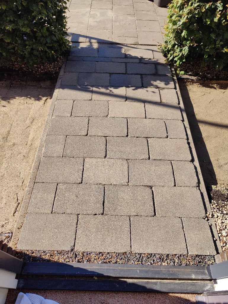 Betontegels (gratis), Tuin en Terras, Ophalen, Gebruikt, Beton, Terrastegels
