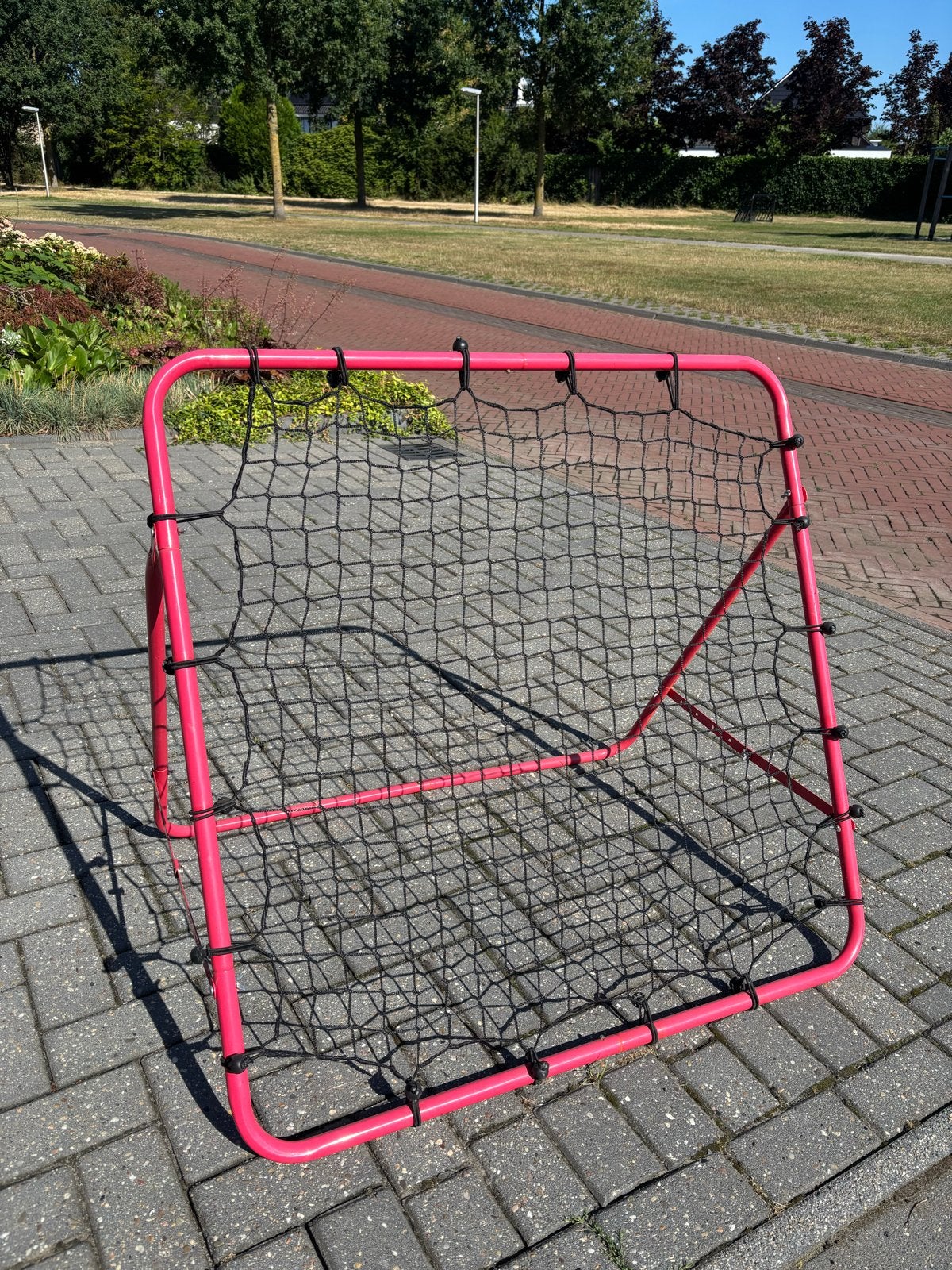 Voetbal rebounder / bouncer voor baltraining, Maat XL, Ophalen, Gebruikt, Overige typen