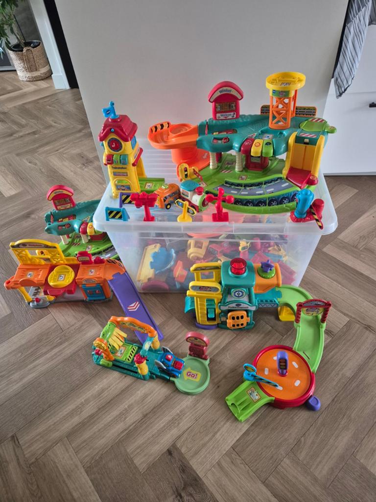 Mega partij Vtech Toet Toet, Ophalen