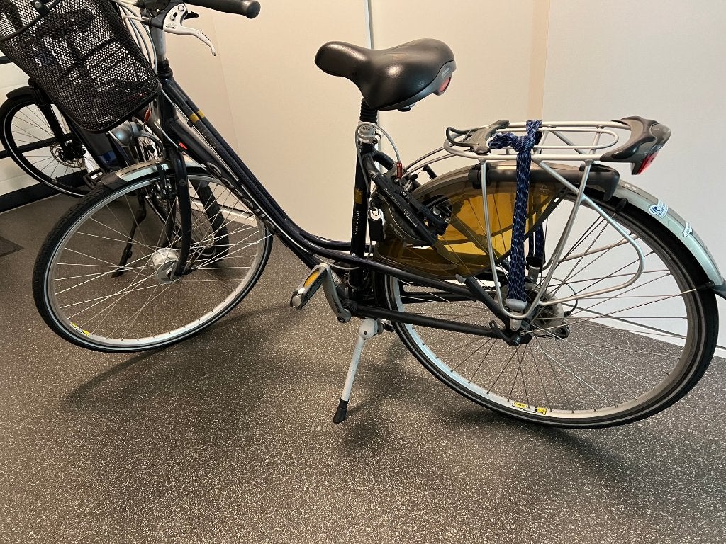 Dames fiets, Gazelle Lausanne, Ophalen, Gebruikt, Velgrem, Versnellingen