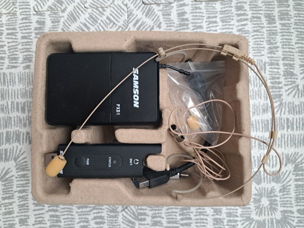 Samson PXD1 Draadloze Microfoon Set - Zo goed als nieuw, Ophalen of Verzenden, Gebruikt, Overige typen, Draadloos