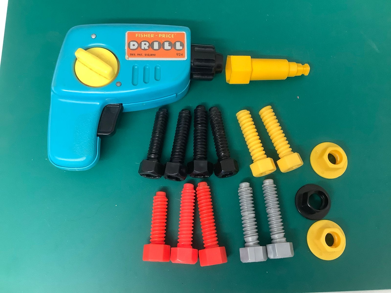 Fisher-Price Boor met schroeven en moeren speelgoed, Ophalen of Verzenden, Gebruikt, Overige typen