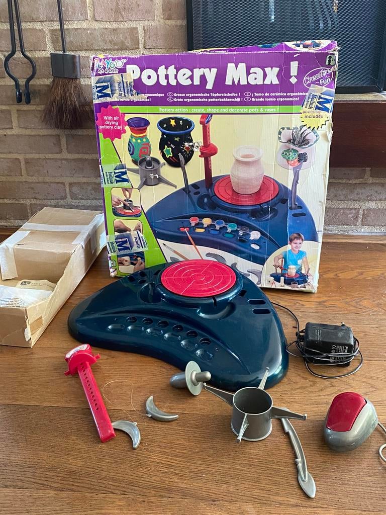 Potterbakkerschijf met accesoires voor kinderen., Ophalen, Gebruikt, Jongen of Meisje