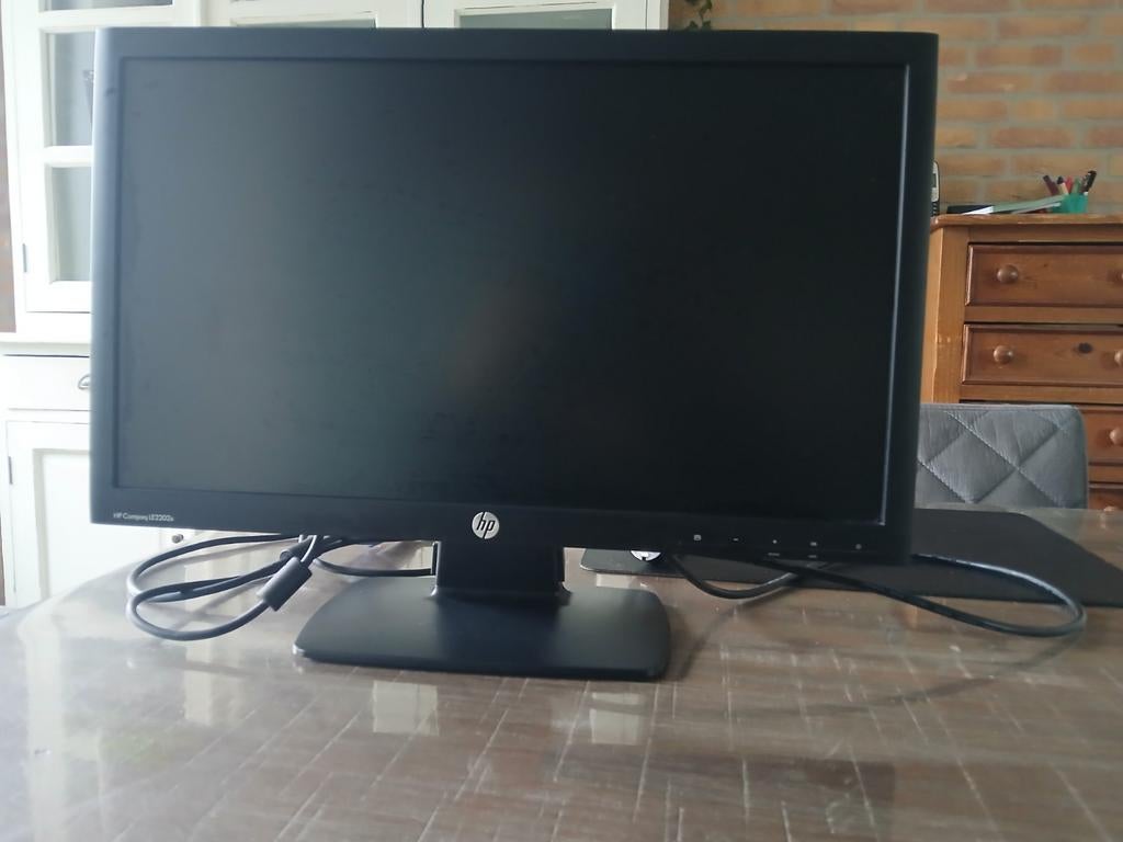 Beeldscherm HP, Computers en Software, Monitoren, Ophalen, Gebruikt, 60 Hz of minder