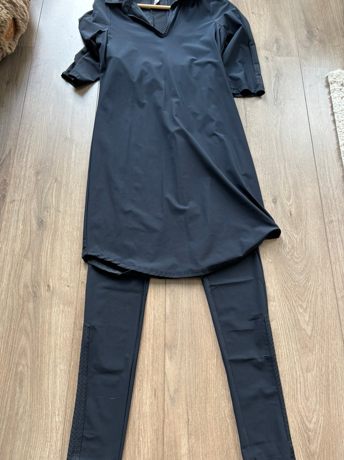 Donkerblauw tuniek met legging, ZoSo, maat xs, Ophalen, Zo goed als nieuw, Maat 34 (XS) of kleiner, Blauw