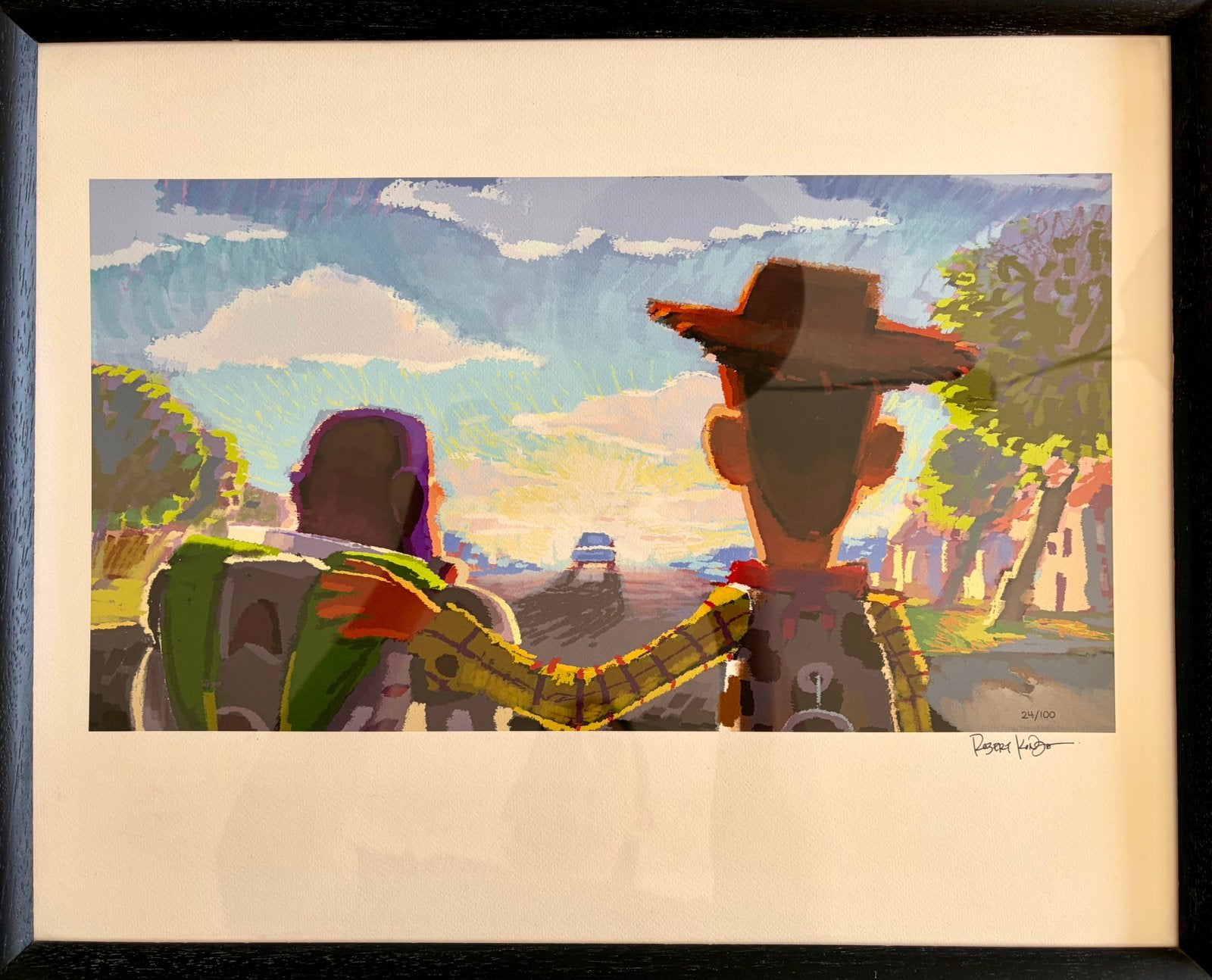Disney Pixar Toy Story 3 Art – 24/100, Ophalen of Verzenden, 1970 tot heden, Certificaat van aandeel