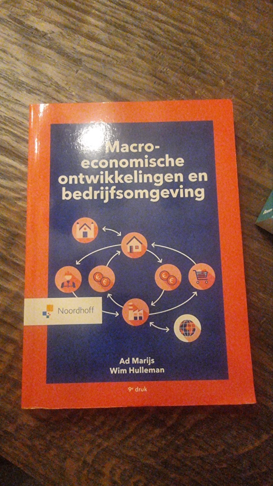 Macro-economische ontwikkelingen en bedrijfsomgeving, Boeken, Studieboeken en Cursussen, Nieuw, Ad Marijs, Wim Hulleman, Gamma