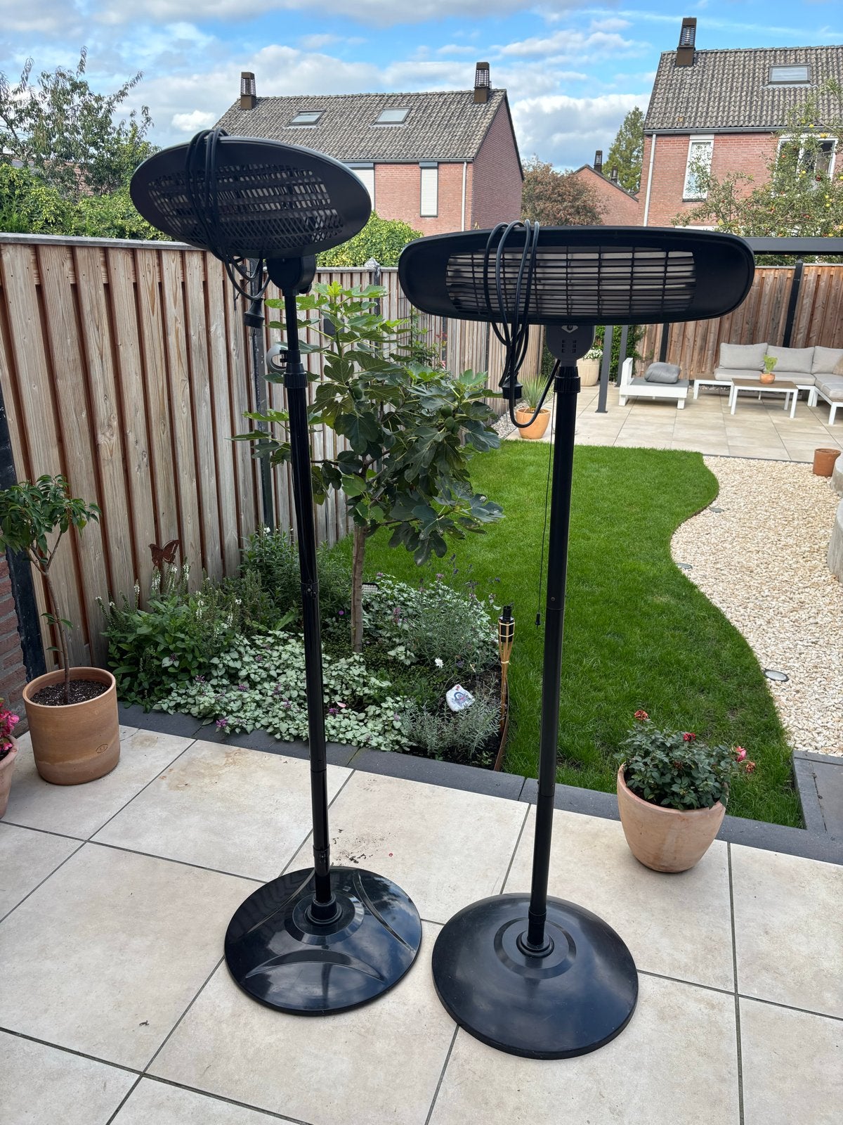 Terrasverwarming met 3 standen, Tuin en Terras, Ophalen, Gebruikt, Elektrisch, Vloer