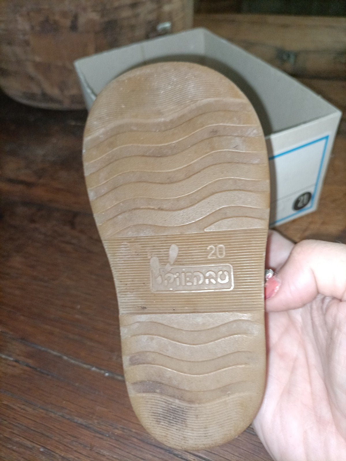 Brocante oude leren lederen kinderschoentjes kinder schoenen, Ophalen of Verzenden