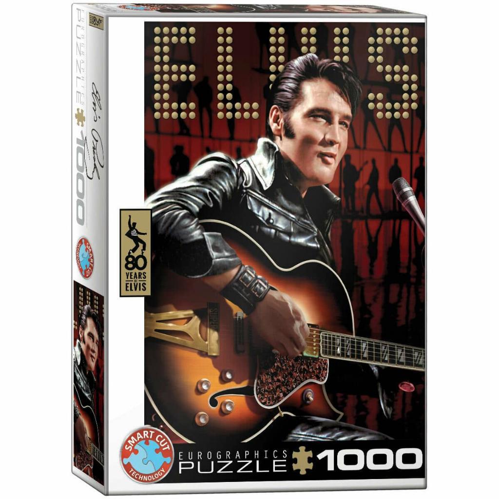 Eurographics: Elvis Presley 1000 stukjes, Ophalen of Verzenden, 500 t/m 1500 stukjes, Nieuw, Legpuzzel