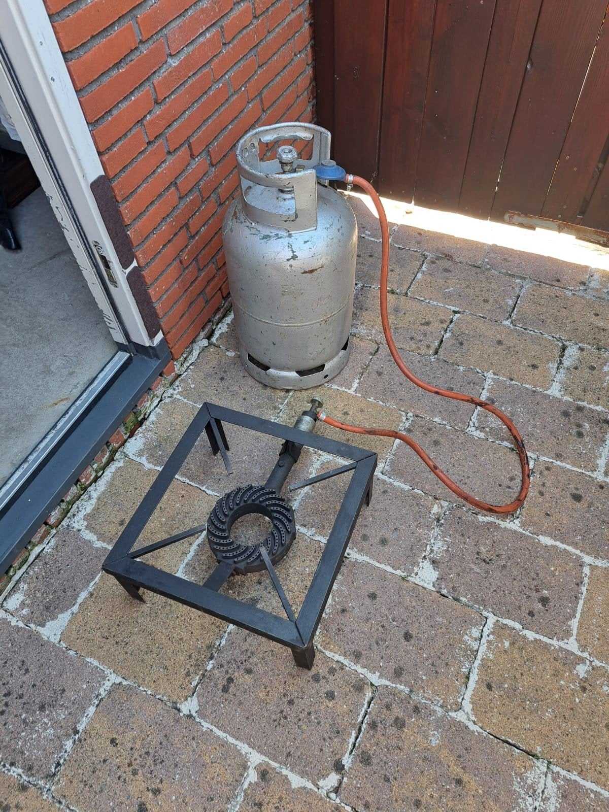 Gasfles, Ophalen of Verzenden, Gebruikt