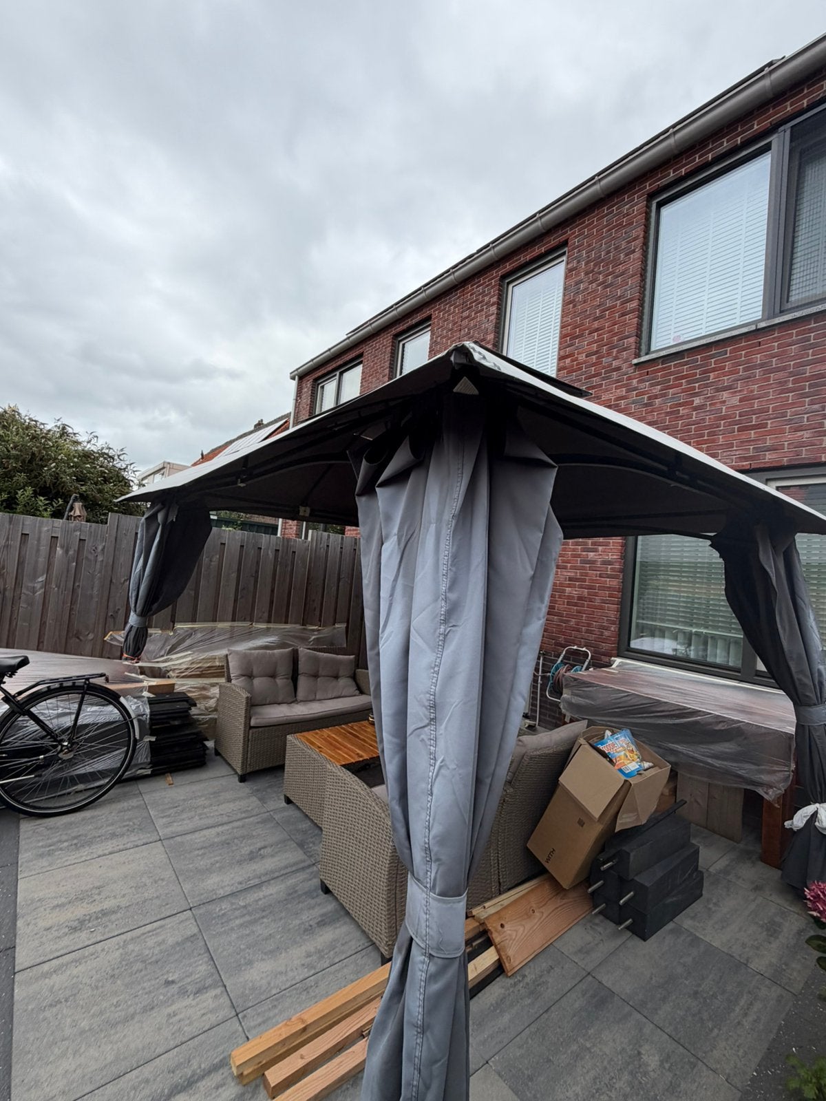 Buiten tent, Tuin en Terras, Partytenten, Ophalen, Gebruikt, Opvouwbaar, Partytent