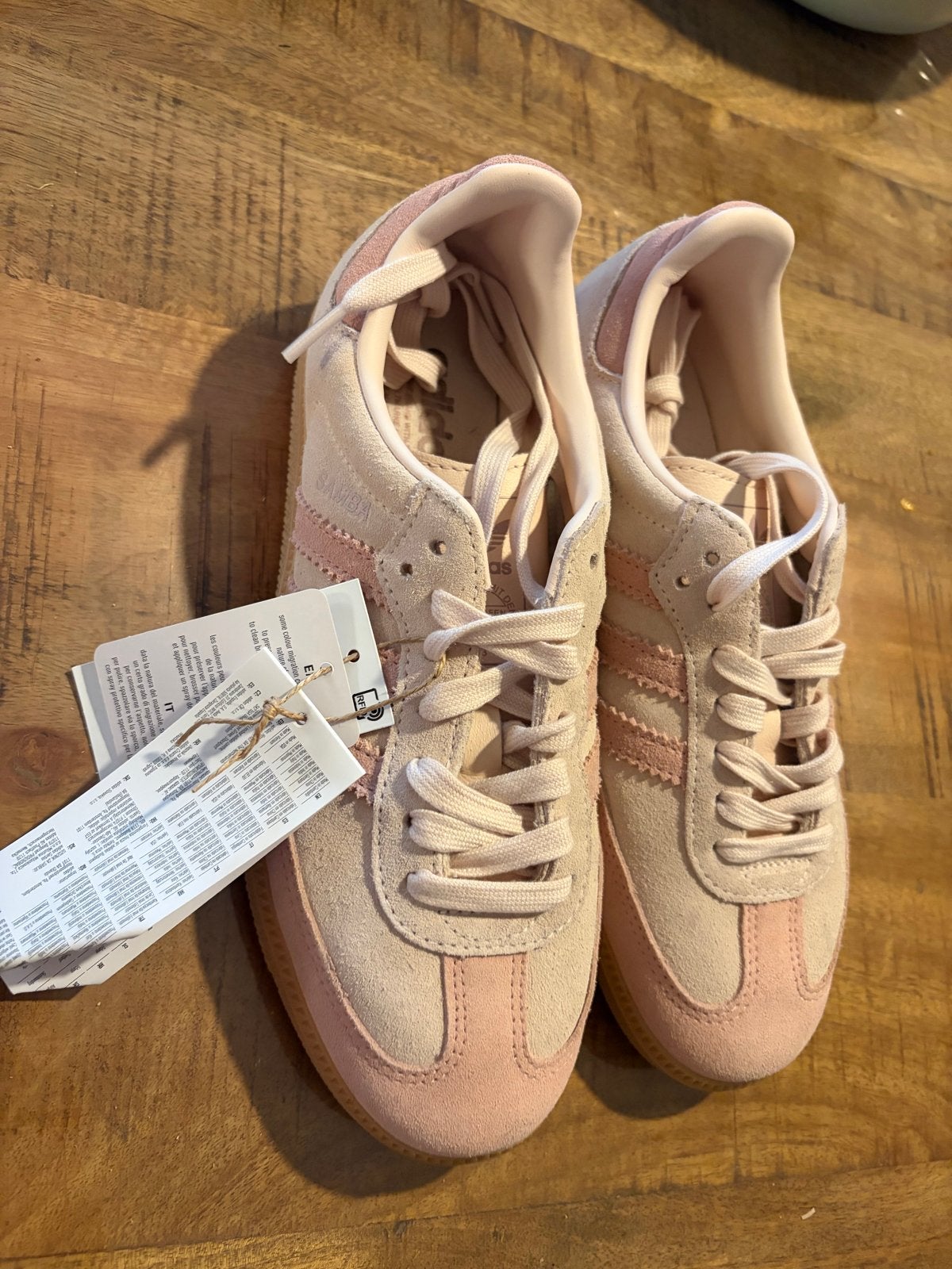 Adidas Samba Quartz/Mauve Sneakers - Maat 39 1/3 - Nieuw, Ophalen of Verzenden, Nieuw, Roze, Sneakers of Gympen